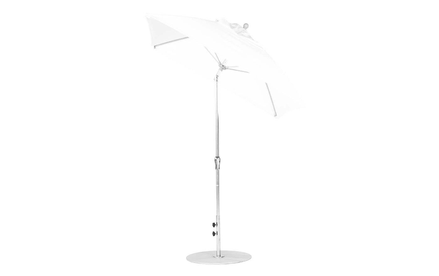 Essential Fiberglass Umbrella - 6.5' Square Crank Auto Tilt