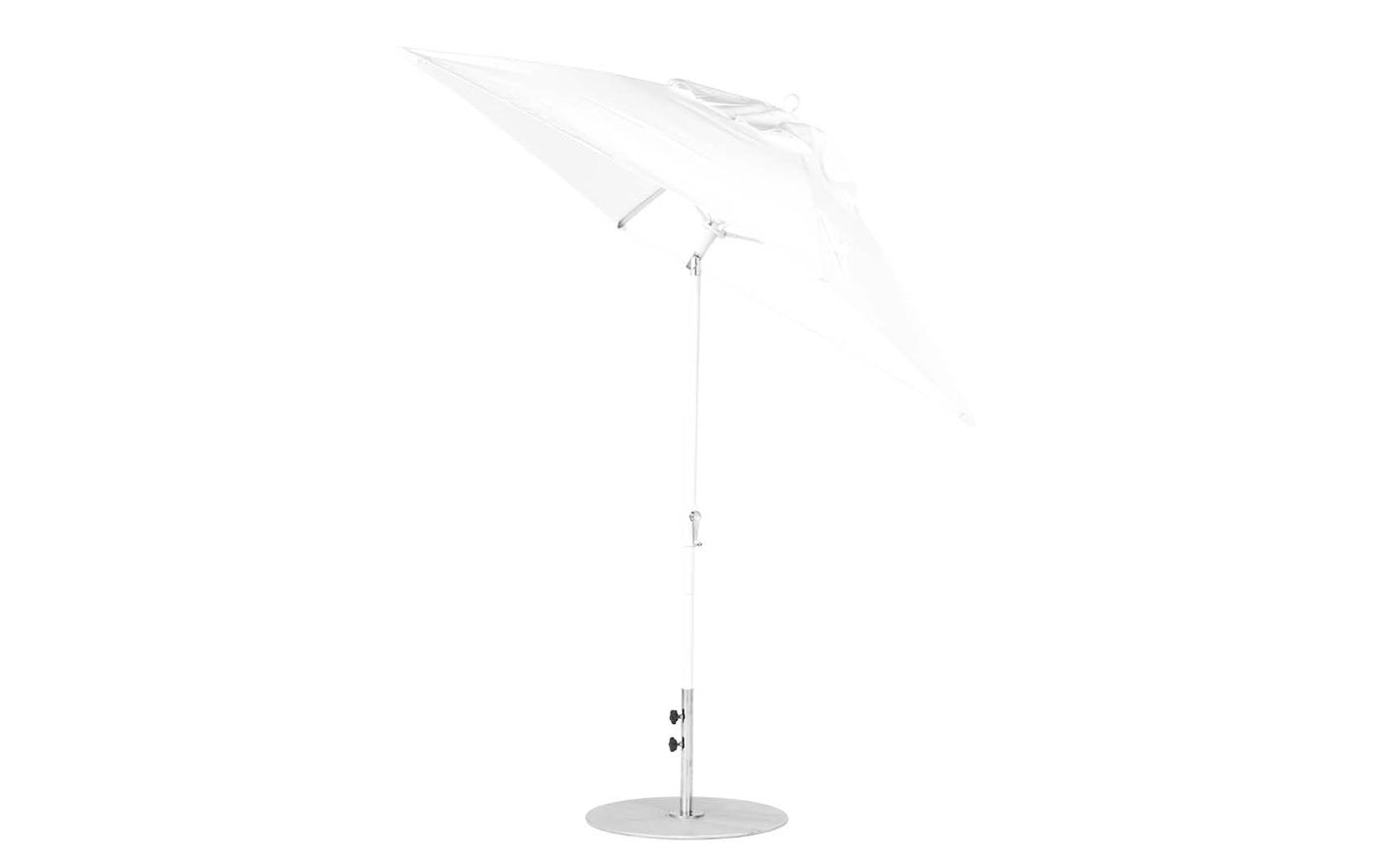 Essential Fiberglass Umbrella - 6.5' Square Crank Auto Tilt