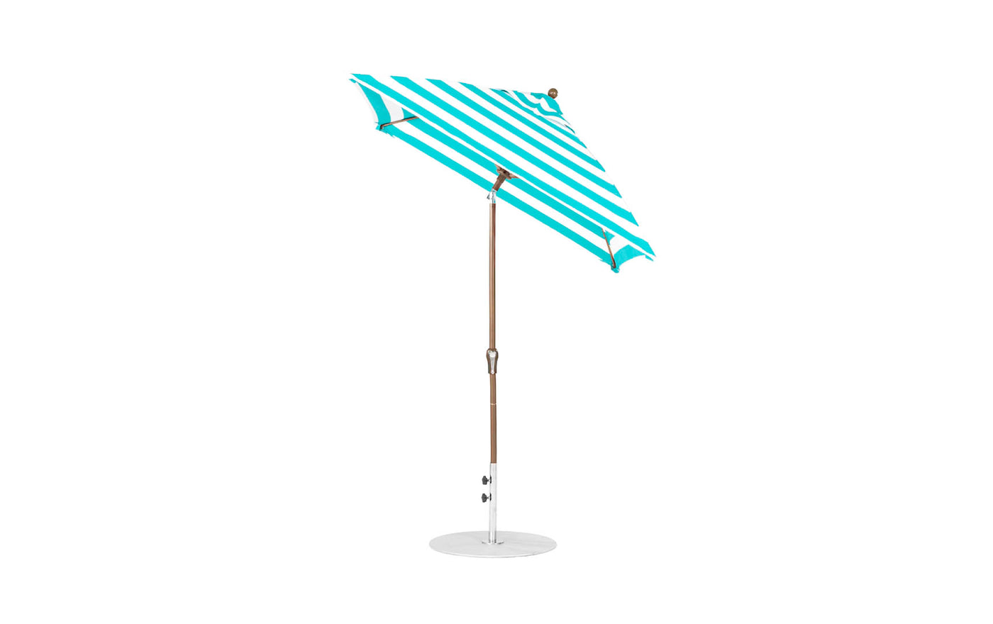 Essential Fiberglass Umbrella - 6.5' Square Crank Auto Tilt