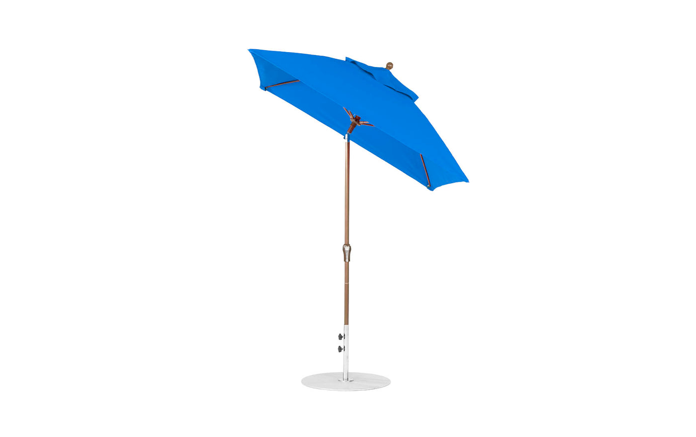 Essential Fiberglass Umbrella - 6.5' Square Crank Auto Tilt