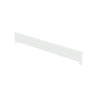 A Table Tennis Net by Ledge Lounger, rectangular and styled for modern spaces, with a sleek white finish and durable design, isolated on a plain white background.