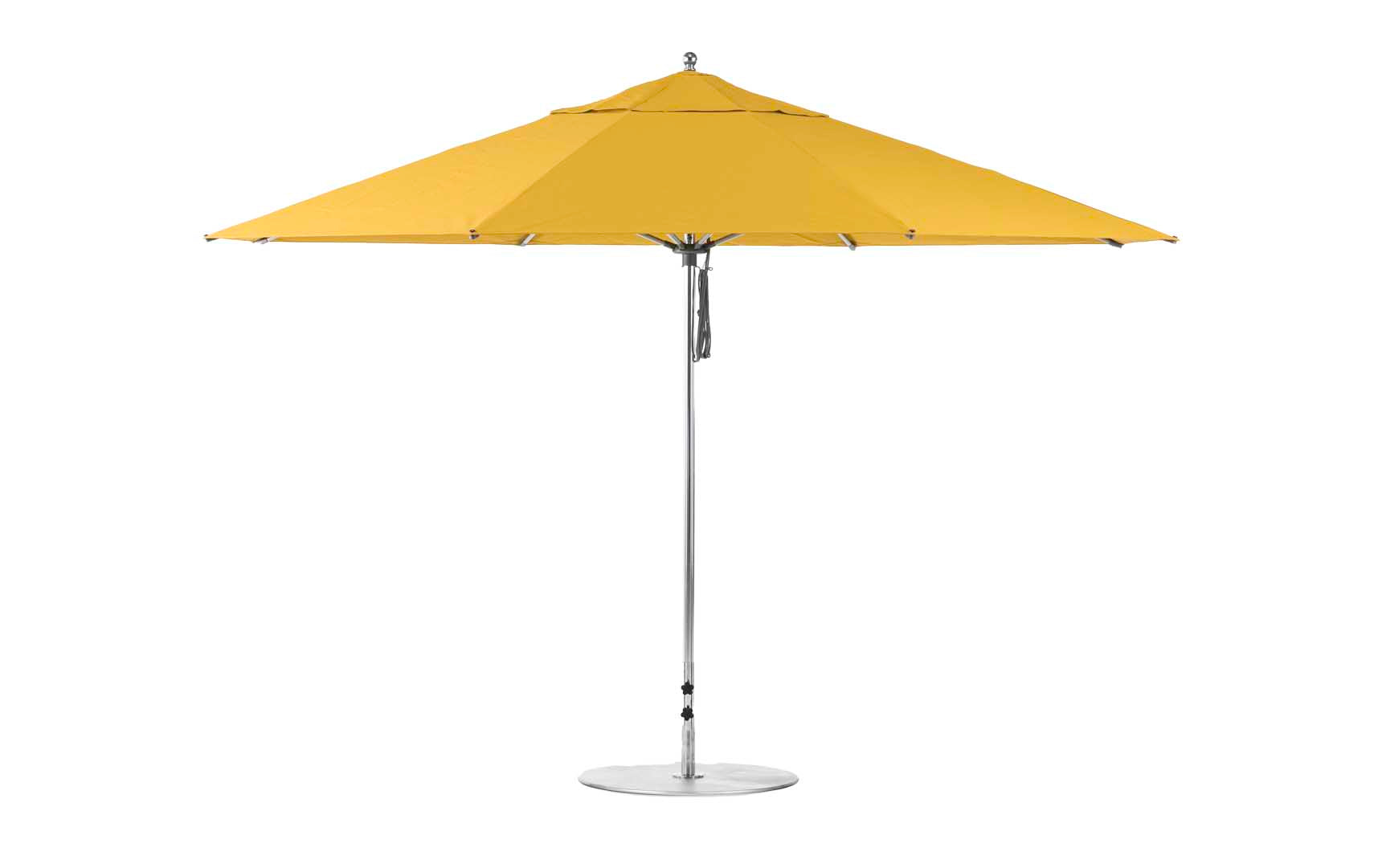 fiberglass patio umbrella frame 13' Octagon Pulley Essential Fiberglass Umbrella
