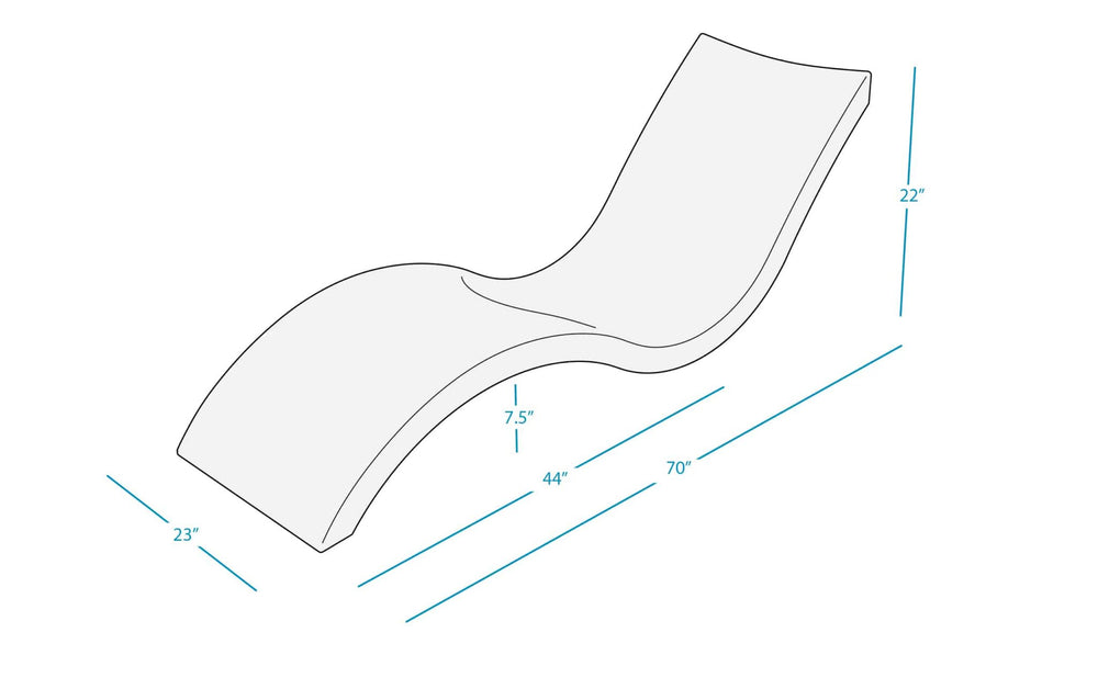Signature Chaise Dimensions image