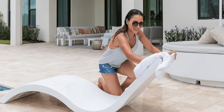 How to Clean Your Ledge Lounger Pool Products