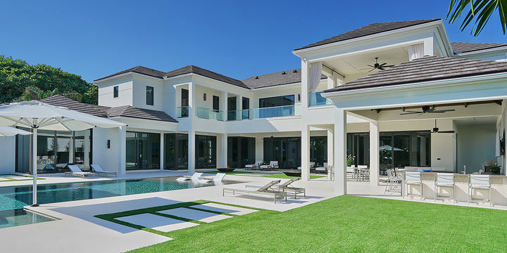 Beautiful high-end outdoor space