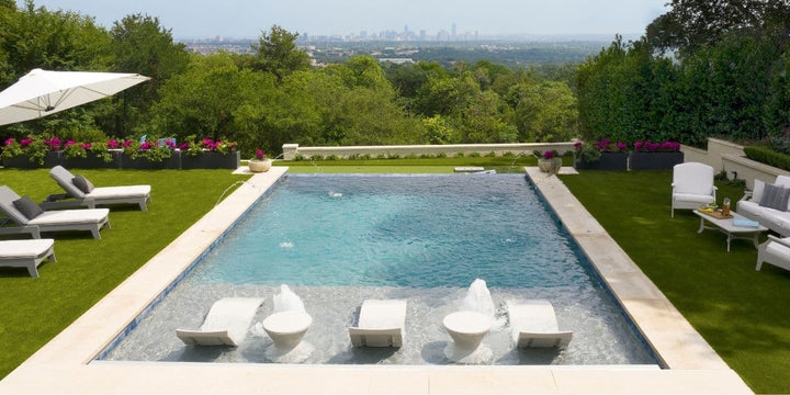 Pool with Ledge pool furniture