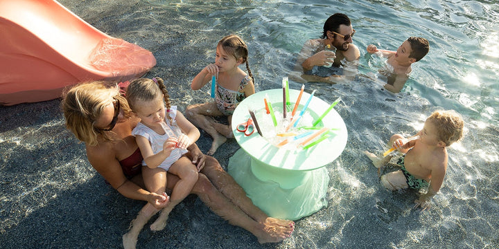 Kids enjoying time in the pool