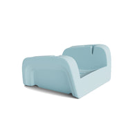 The Ledge Lounger Signature Chaise Armrest Console is shown against a plain white background. This stylish accessory adds comfort and function, making your relaxation or reading time by the pool even better.