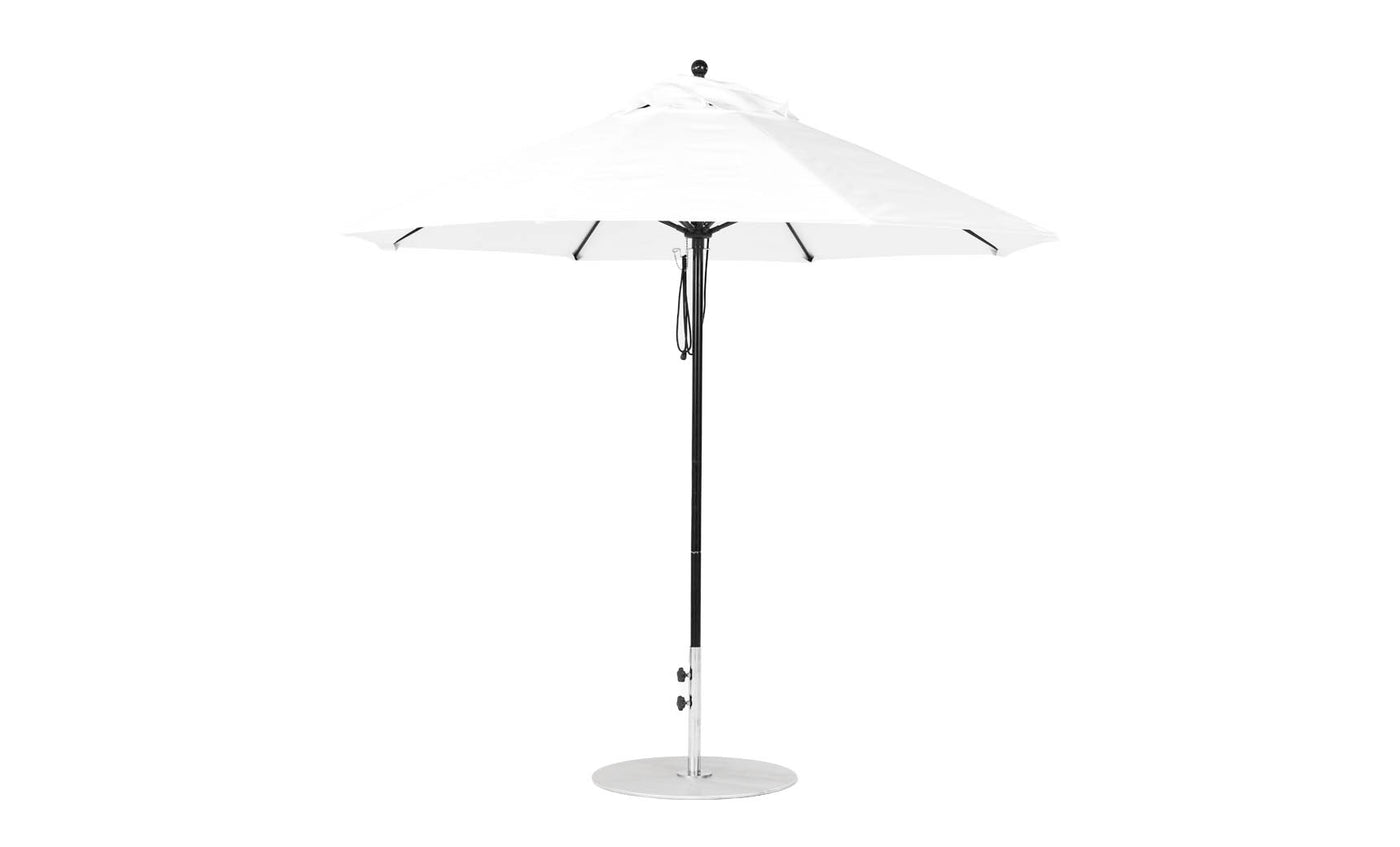 9' Octagon Pulley Essential Fiberglass Umbrella