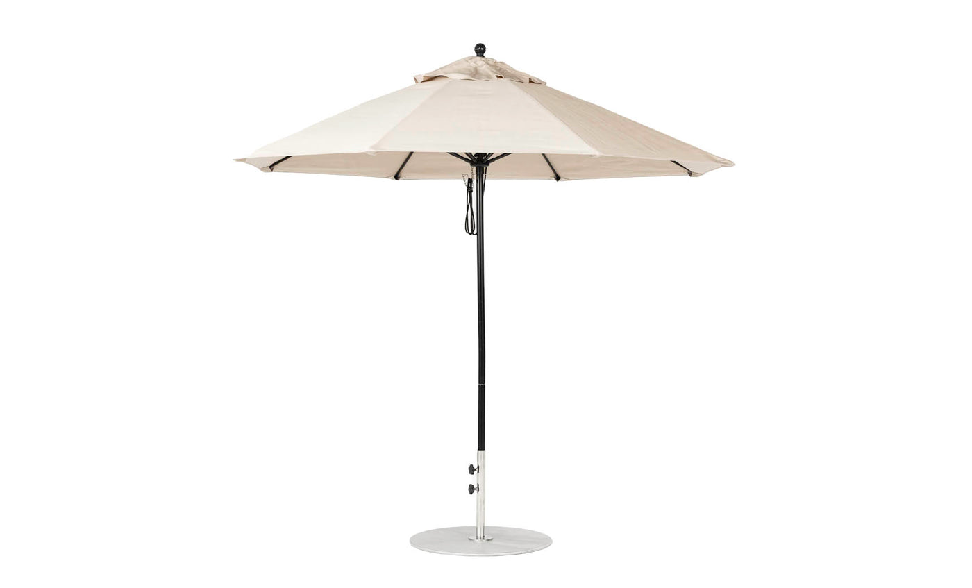9' Octagon Pulley Essential Fiberglass Umbrella