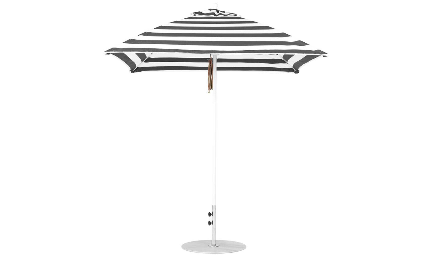 7 foot striped patio umbrella kohl's 7.5' Square Pulley Essential Fiberglass Umbrella