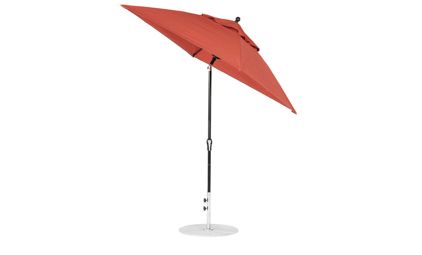 6 ft patio crank umbrellas san diego 6.5' Square Crank Auto Tilt Essential Fiberglass Umbrella
