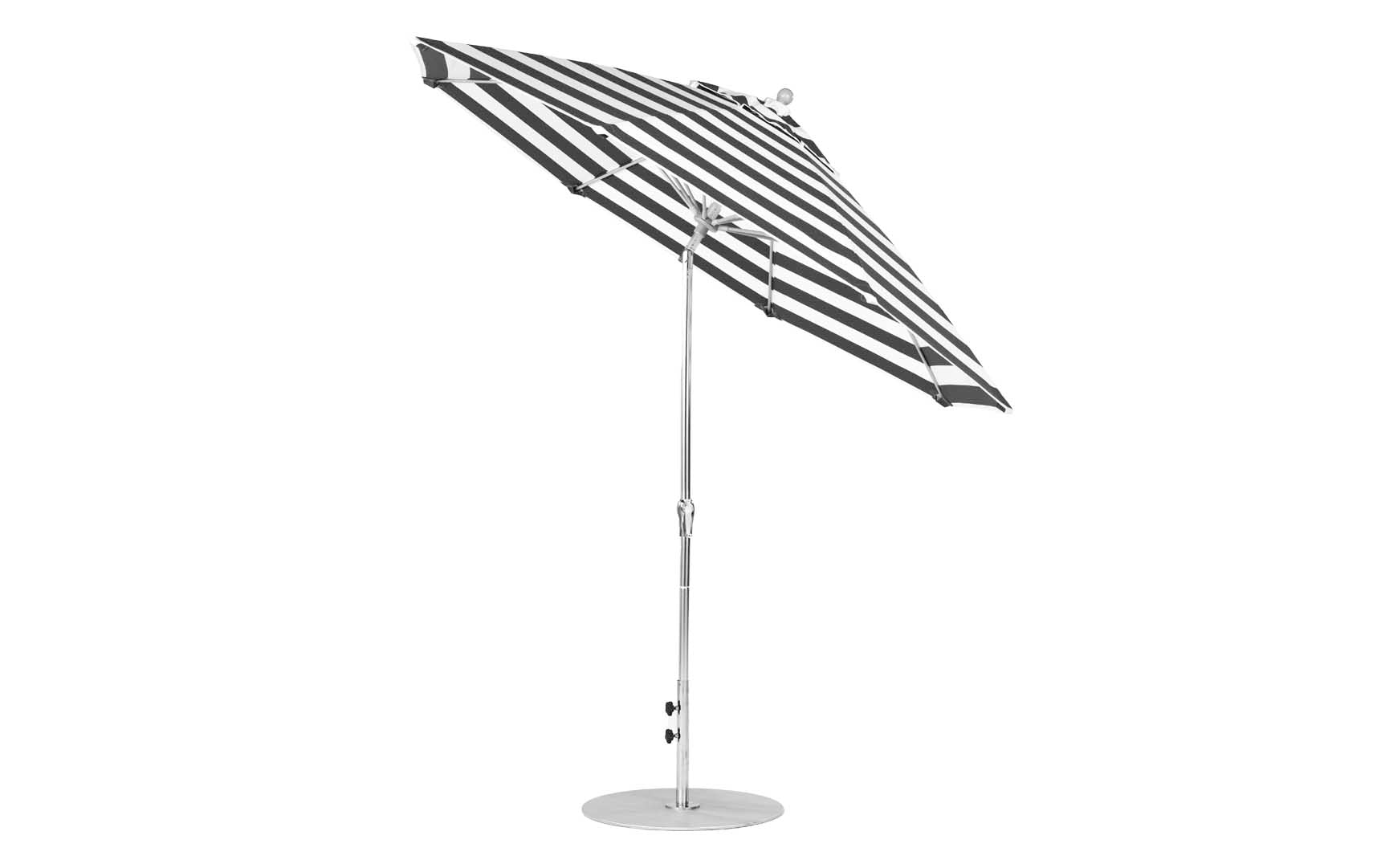 9' Octagon Crank Auto Tilt Essential Fiberglass Umbrella