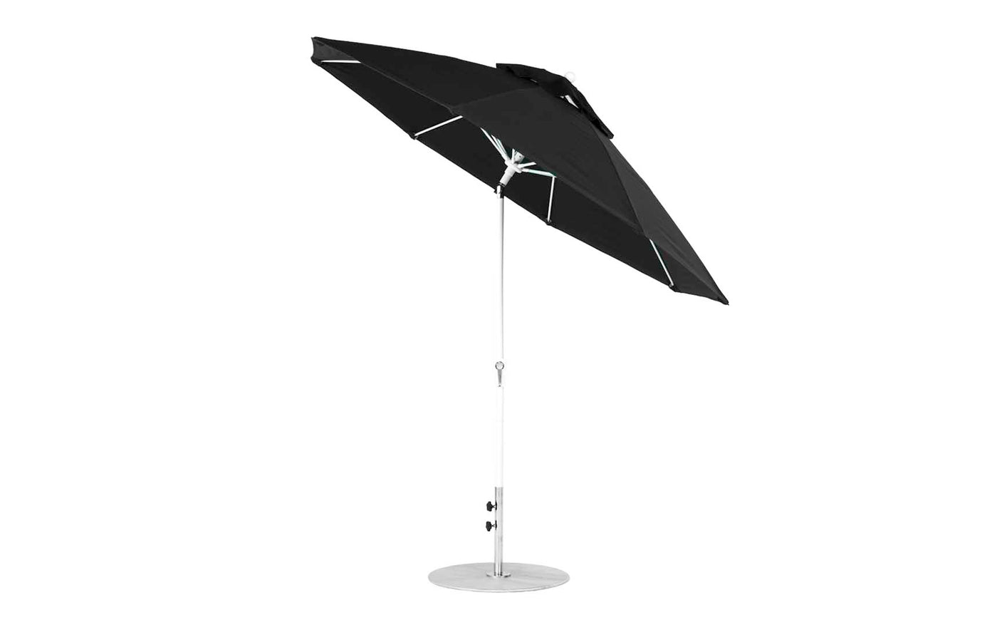 9.8' eastlake tilt offset patio umbrella 9' Octagon Crank Auto Tilt Essential Fiberglass Umbrella