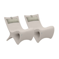 Comfort Luxury In-Pool Chair Duo