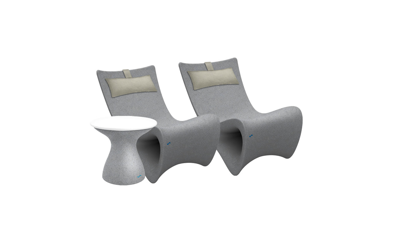 Ultimate Luxury In-Pool Chair Duo