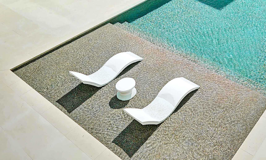 Outdoor Oasis In-Pool Furniture Bundle - Deep Chaise