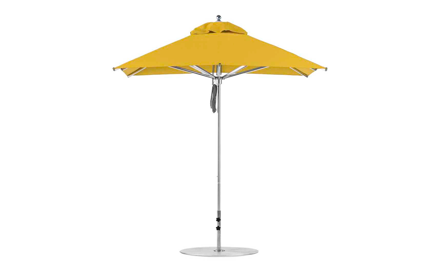 5x7 patio umbrella 7.5' Square Pulley Premier Umbrella
