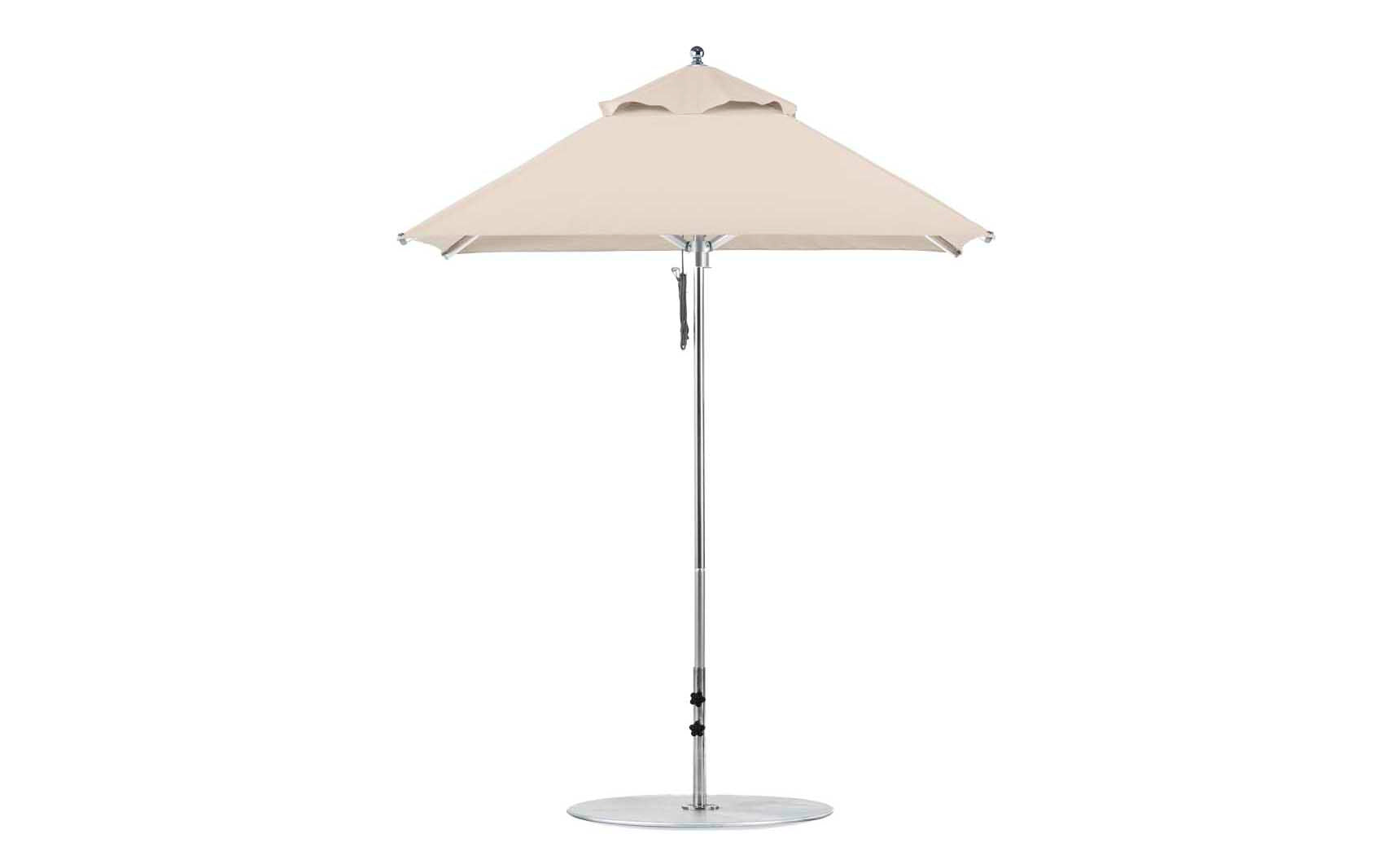 6.5' Square Pulley Premier Umbrella