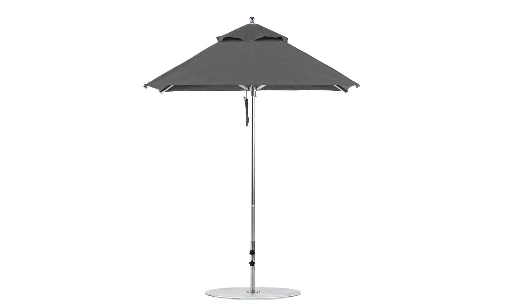 6.5' Square Pulley Premier Umbrella