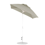 Essential Fiberglass Umbrella - 6.5' Square Crank Auto Tilt - Final Sale