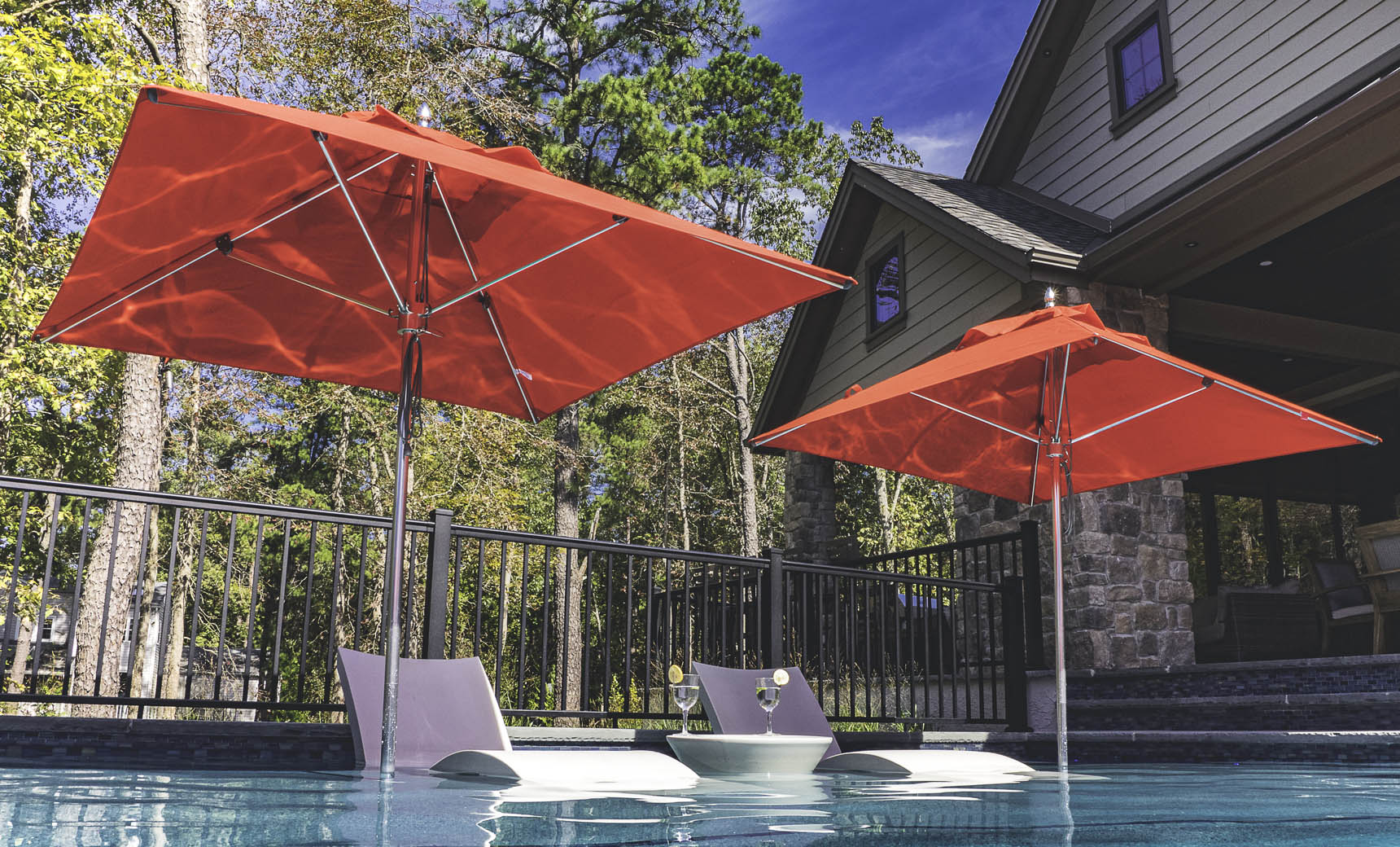 9' Octagon Pulley Premier Umbrella