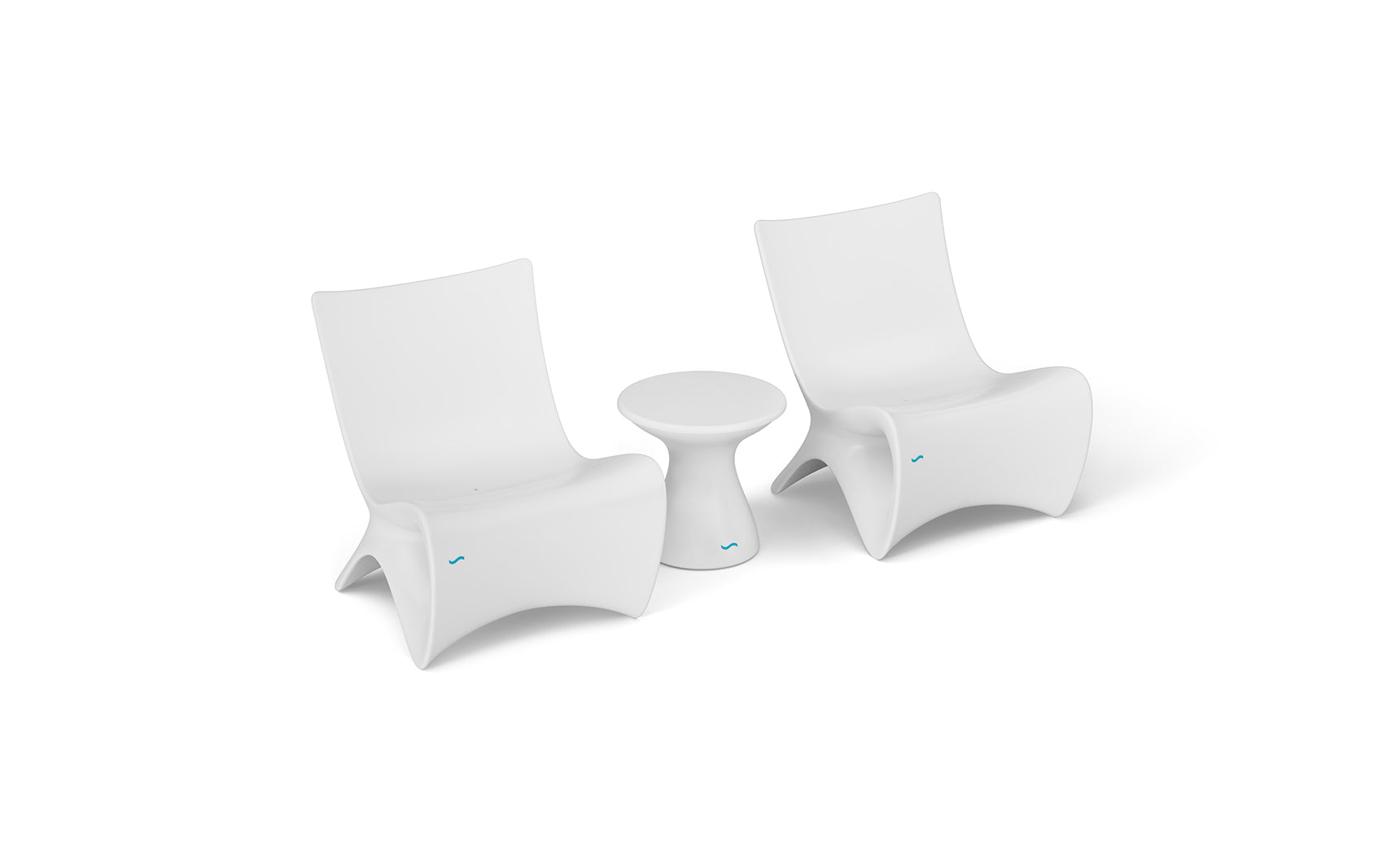 Classic Luxury In Pool Chair Duo