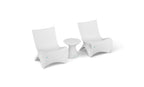 2 Chairs + Side Table Set