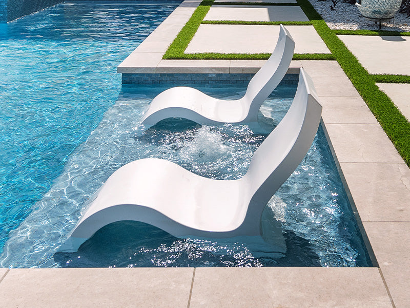 Pool chairs online for baja step