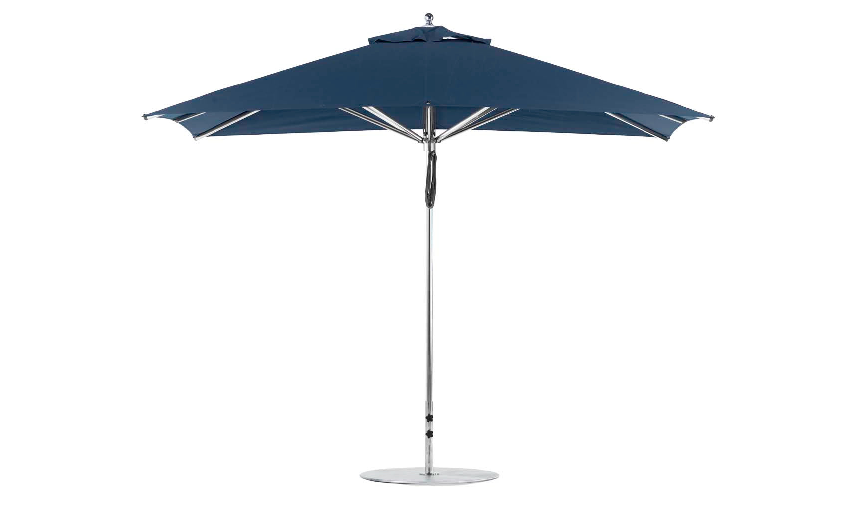 free standing rectangular patio umbrella Ledge Lounger Premier Aluminum Umbrella