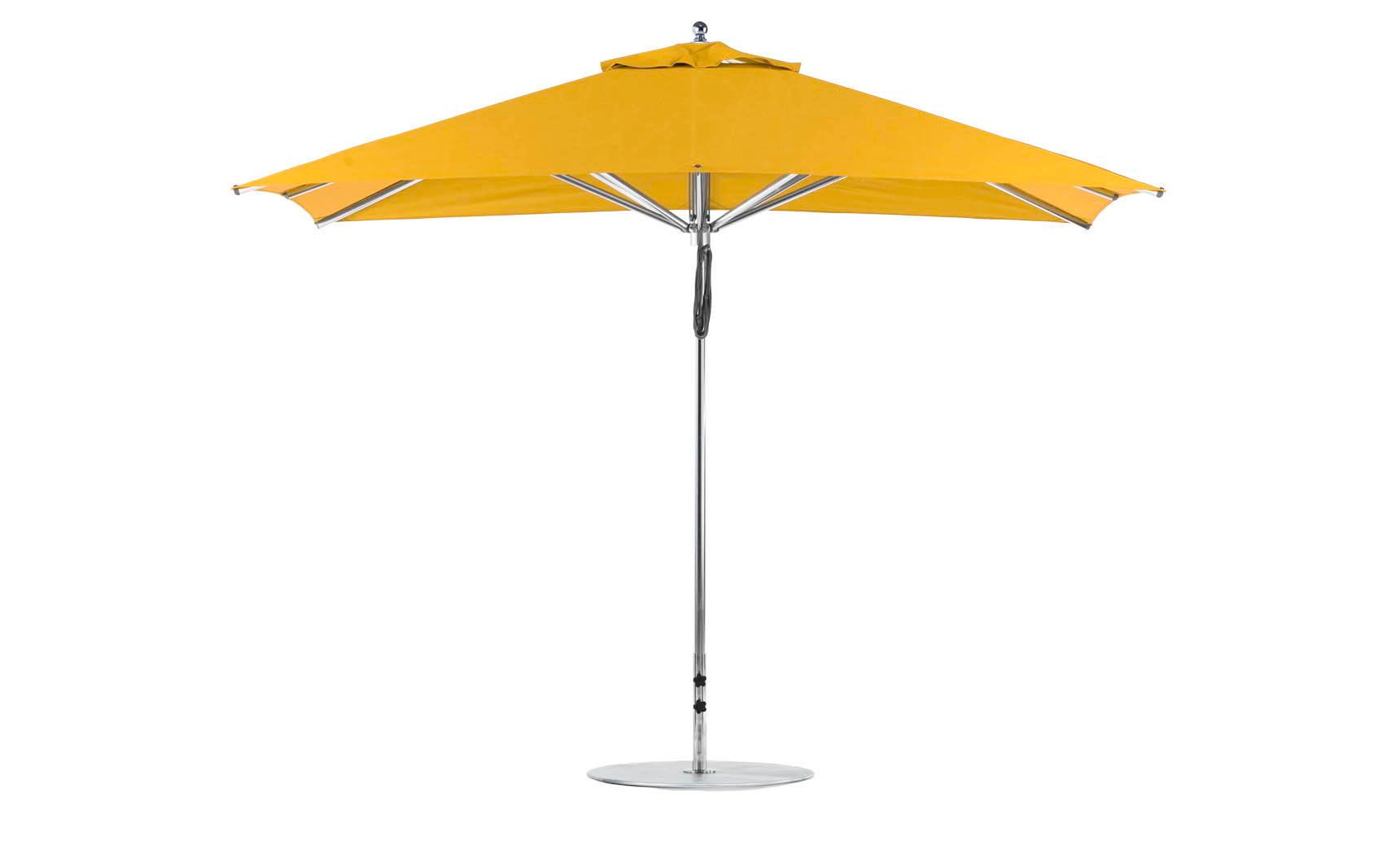durable patio umbrella Ledge Lounger Premier Aluminum Umbrella