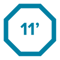 11' Octagon