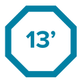 13' Octagon