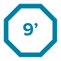 9' Octagon