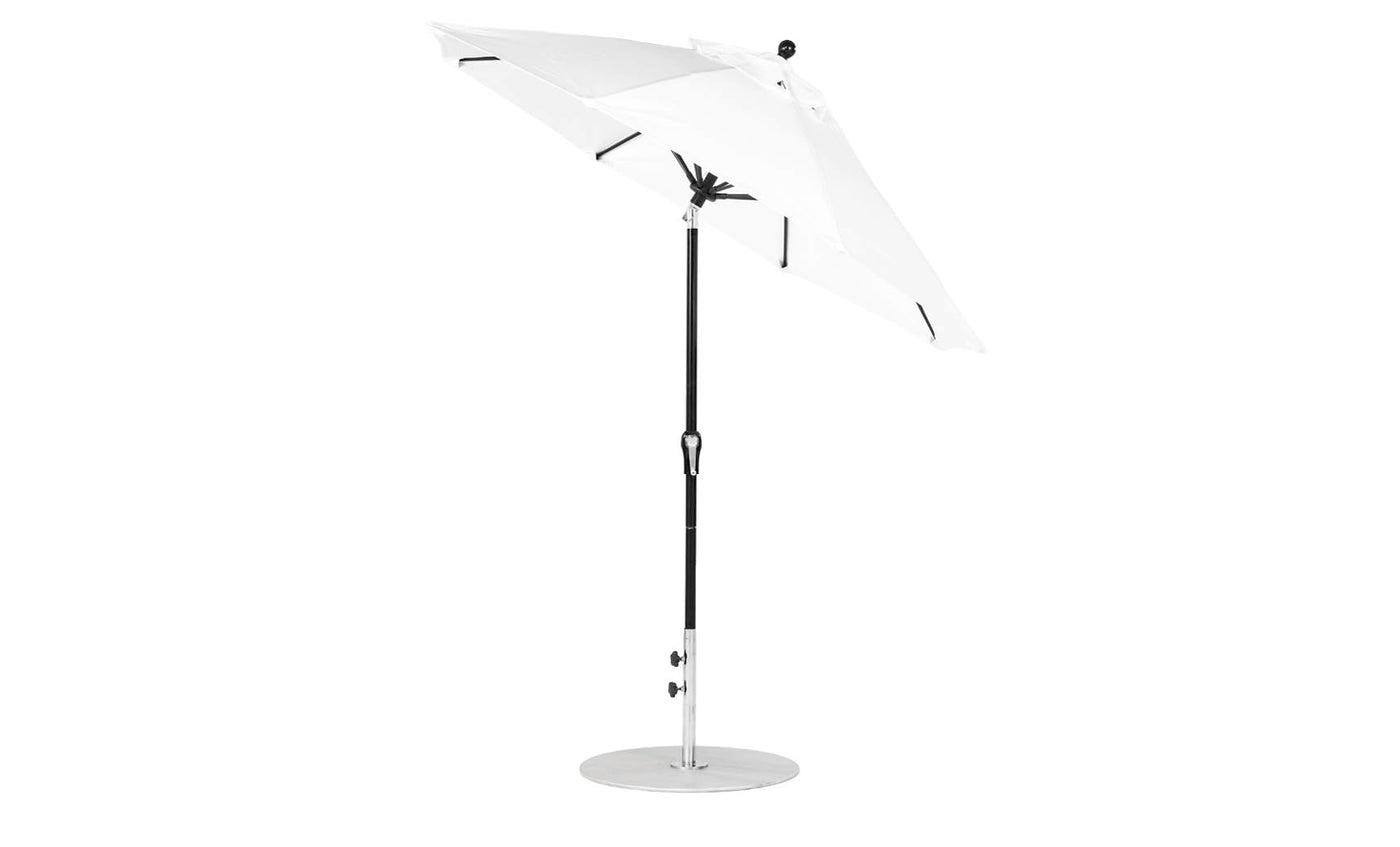 7.5 white patio umbrella Best Choice Products 7.5ft Pole, Outdoor Market Umbrella with Push Button Tilt and Crank Lift, Steel Pole Umbrella for Backyard Patio Garden Pool Outdoor Shade making it an excellent choice for your outdoor leisure needs Ledge Lounger Premier Aluminum Umbrella