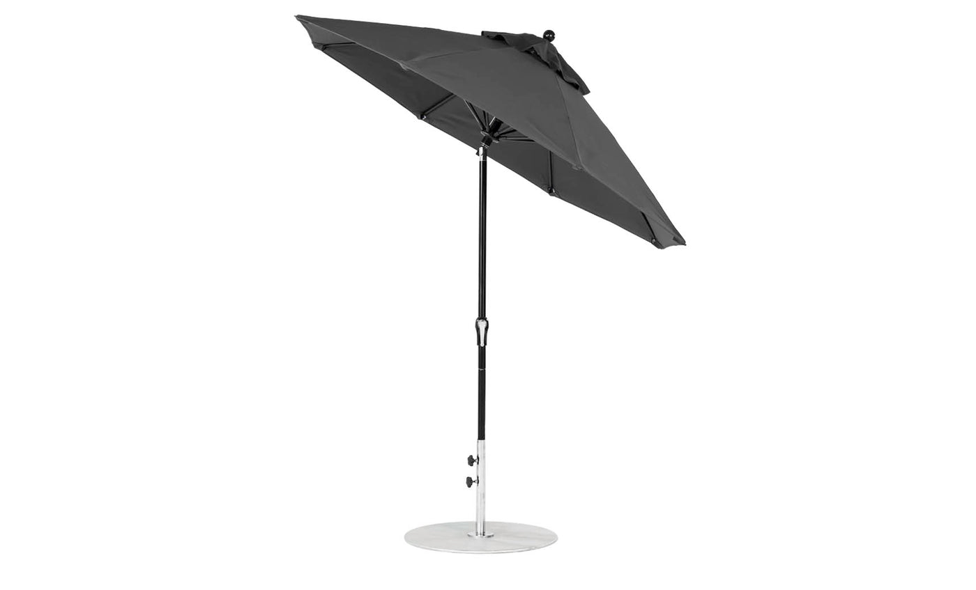 7.5' Octagon Crank Auto Tilt Essential Fiberglass Umbrella