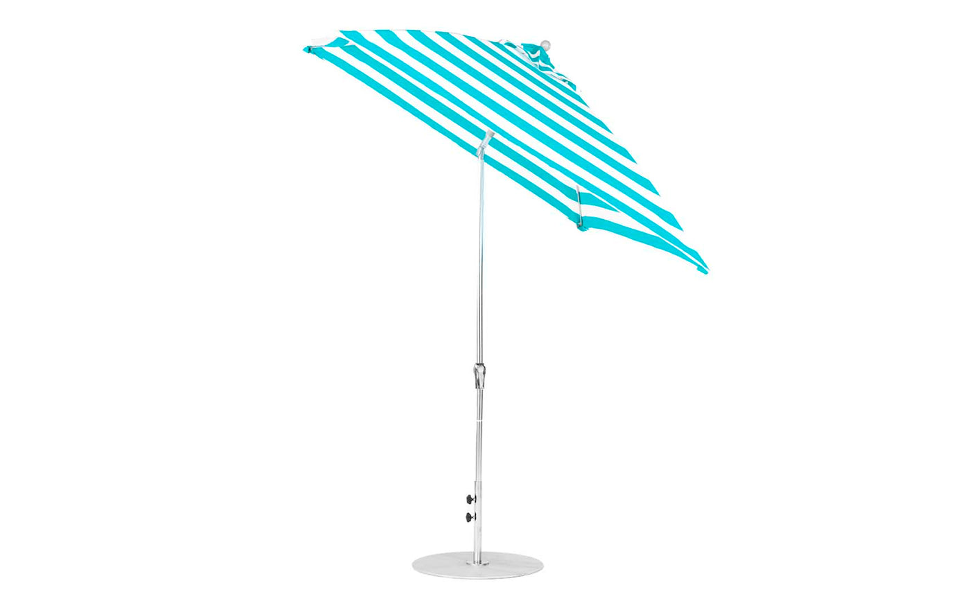 7.5' Square Crank Auto Tilt Essential Fiberglass Umbrella