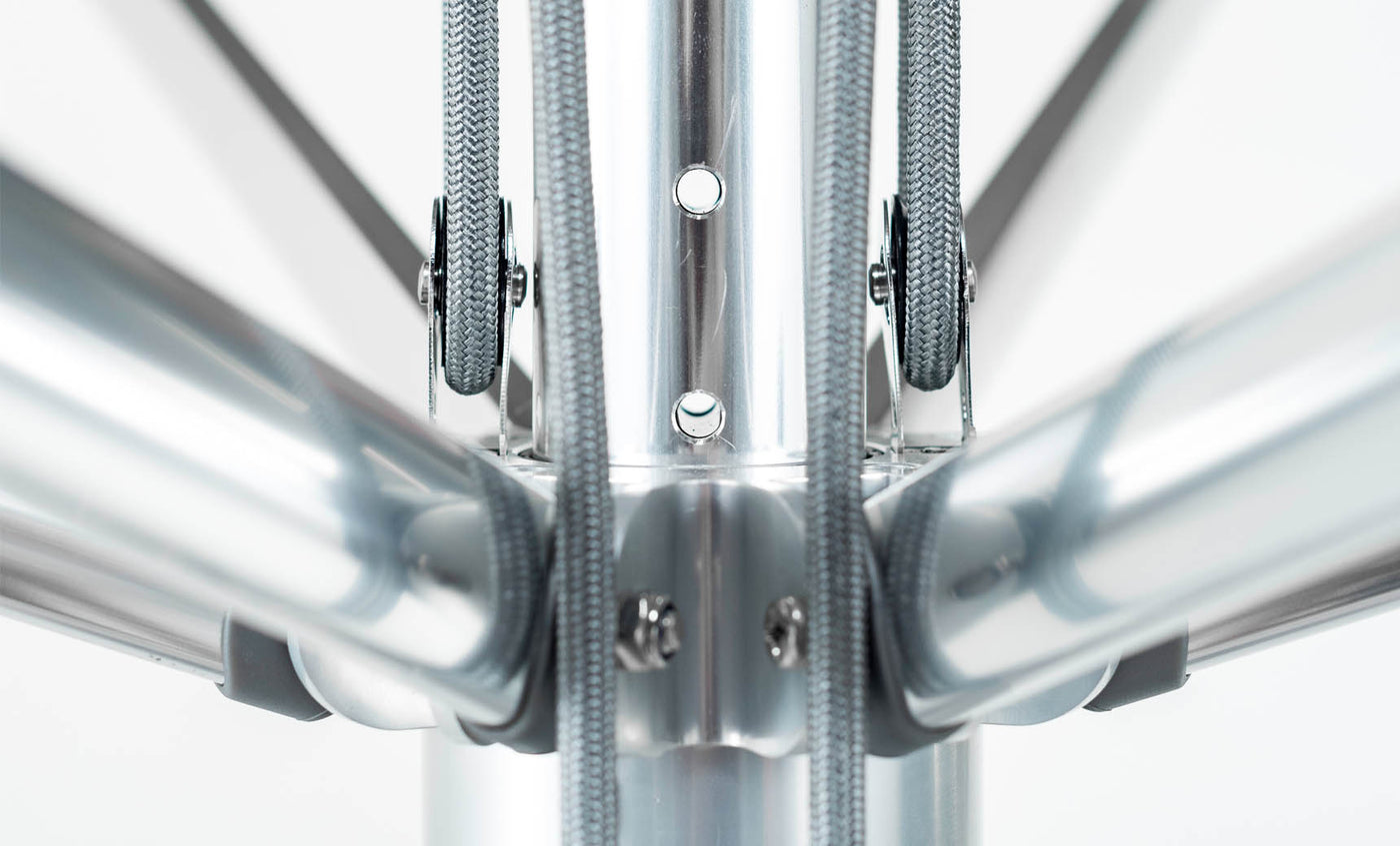 8.5' Rectangle Pulley Premier Umbrella