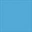 A solid blue square with a slight gradient from left to right. There are faint, thin lines forming a subtle border near the edges. The overall color is a medium shade of blue. color swatch